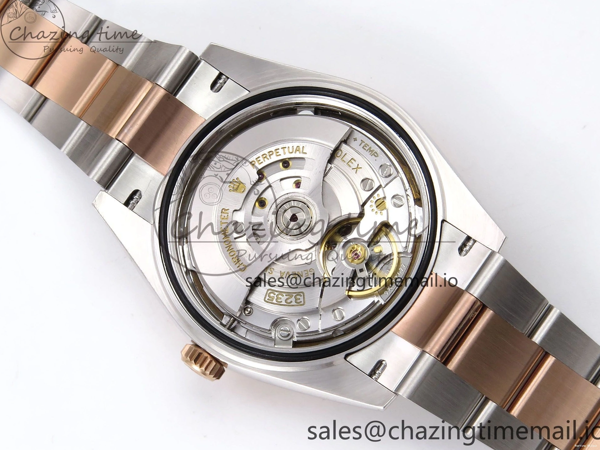 1231 DateJust 41 126331 ARF 1:1 Best Edition 904L Steel Silver Textured Dial on SS RG Oyster Bracelet SH3235（Gain Weight） TechFriendly 1097